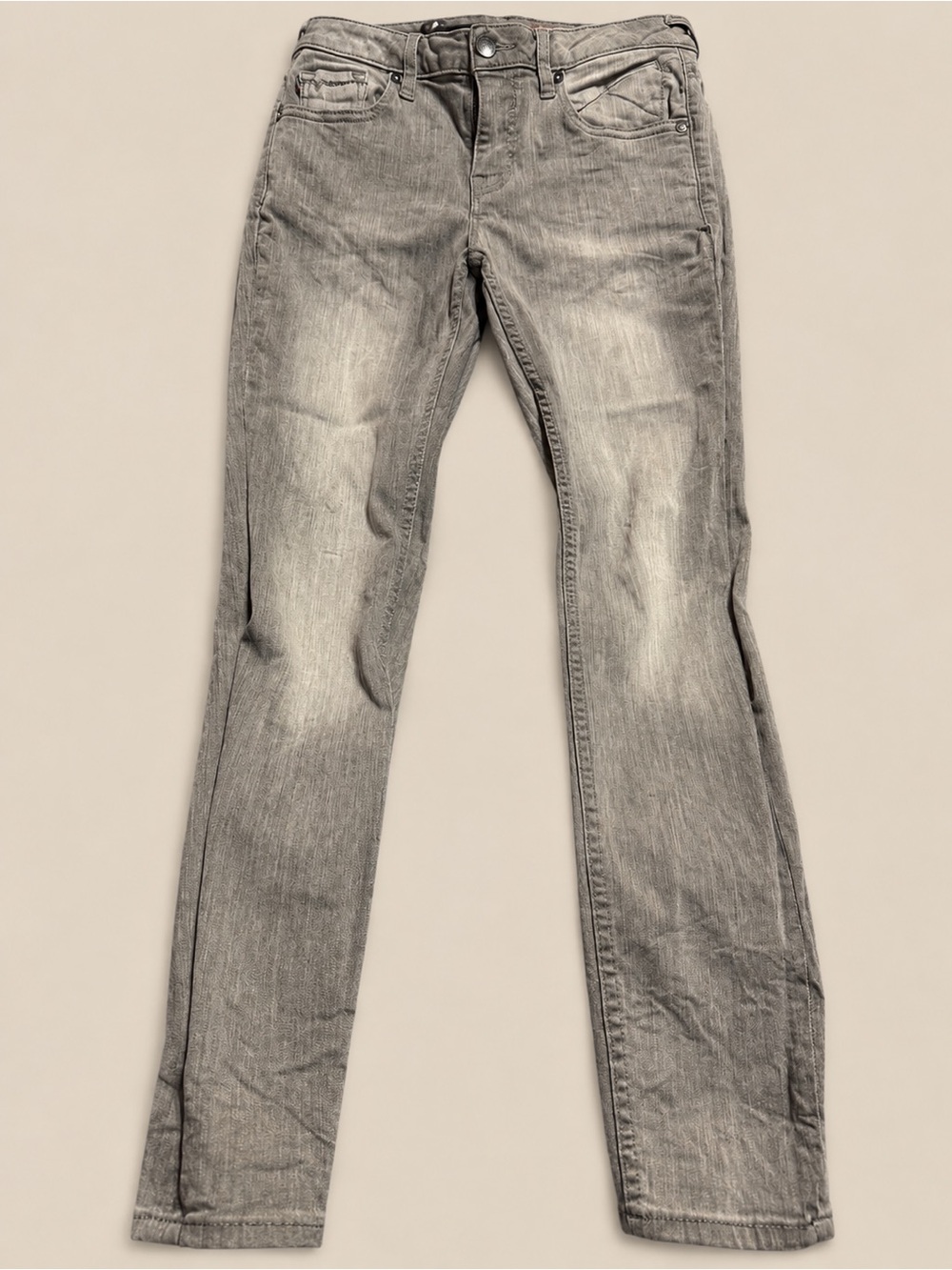 Vigoss Grey Washed Skinny Jeans